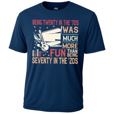 Being Twenty In The 70s Was Much More Fun Than In The 20s Cooling Performance Crew T-Shirt