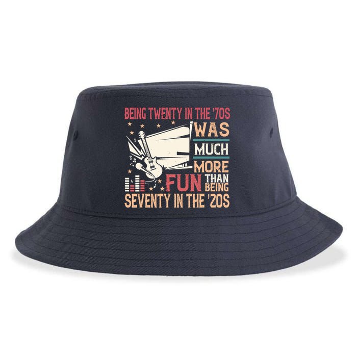Being Twenty In The 70s Was Much More Fun Than In The 20s Sustainable Bucket Hat