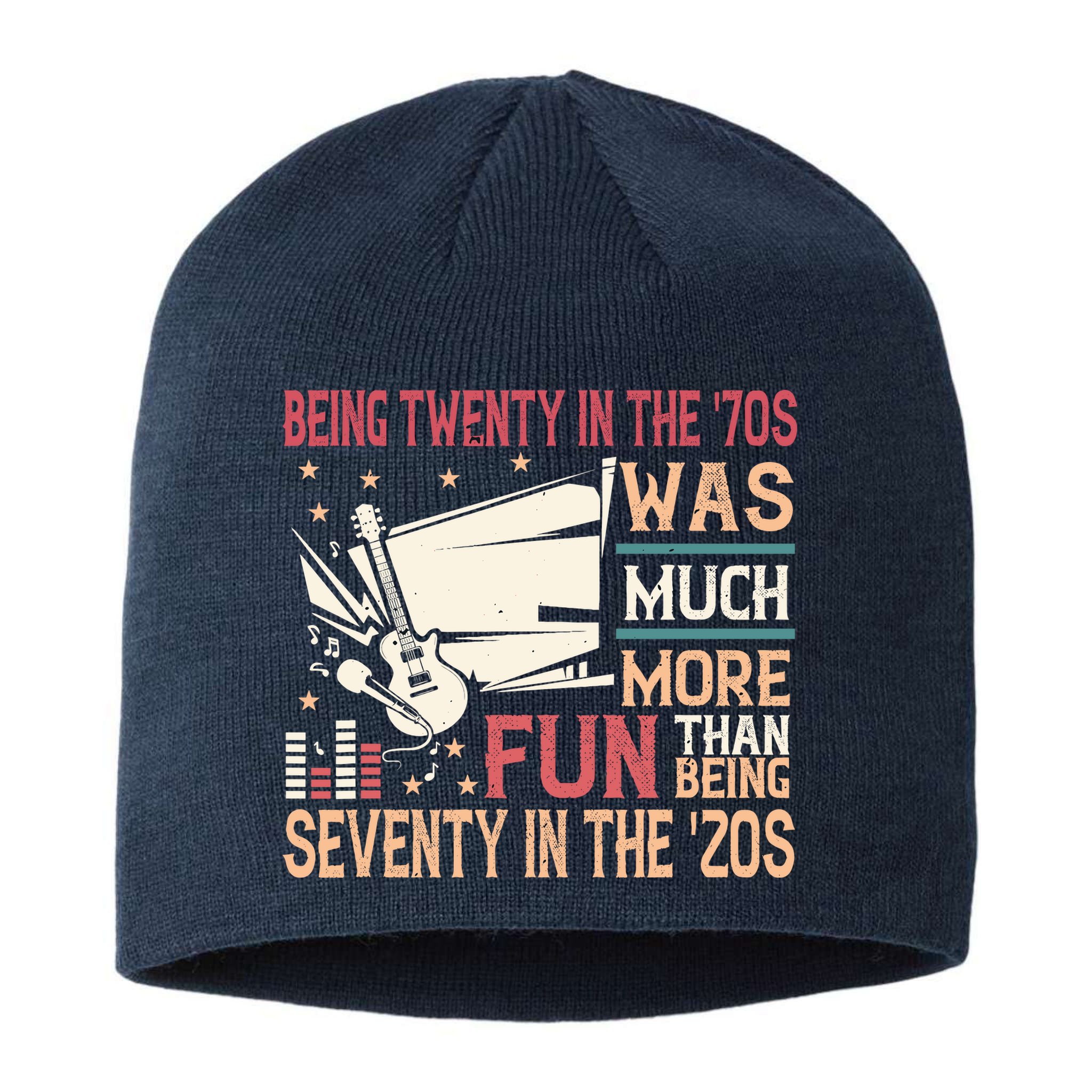 Being Twenty In The 70s Was Much More Fun Than In The 20s Sustainable Beanie