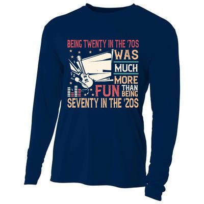 Being Twenty In The 70s Was Much More Fun Than In The 20s Cooling Performance Long Sleeve Crew