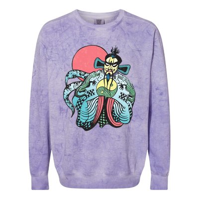 Big Trouble In Little China Colorblast Crewneck Sweatshirt