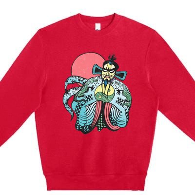 Big Trouble In Little China Premium Crewneck Sweatshirt