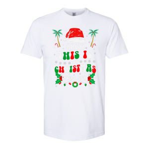 Bruh This Is My Christmas Pajama Funny Christmas Softstyle CVC T-Shirt