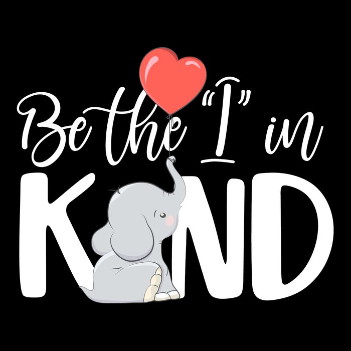 Be The I In Kind Cute Baby Elephant Cooling Performance Crew T-Shirt