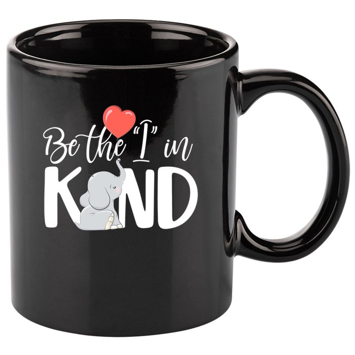 Be The I In Kind Cute Baby Elephant 11oz C Handle Ceramic Mug
