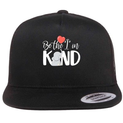Be The I In Kind Cute Baby Elephant Flatbill Hat