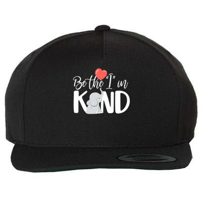 Be The I In Kind Cute Baby Elephant Wool Snapback Cap