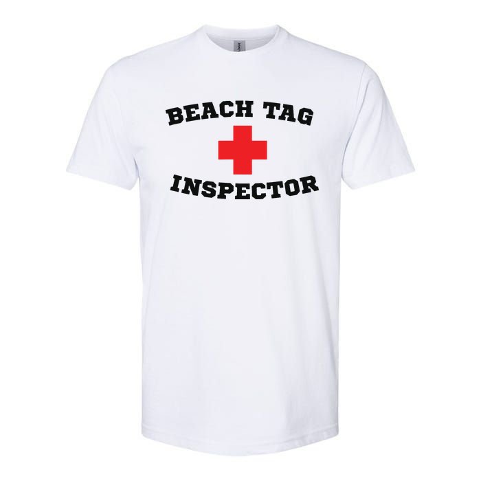 Beach Tag Inspector Softstyle® CVC T-Shirt