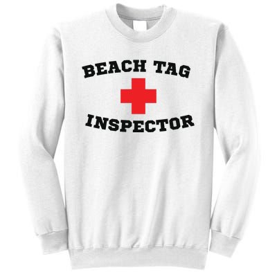 Beach Tag Inspector Sweatshirt