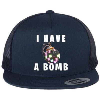 Bruh Tees I Have A Bomb Flat Bill Trucker Hat