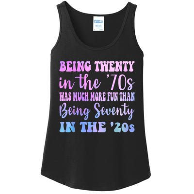 Being Twenty In The 70s Was Much More Fun Than Ladies Essential Tank