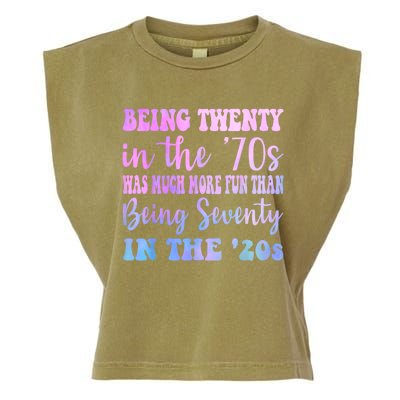 Being Twenty In The 70s Was Much More Fun Than Garment-Dyed Women's Muscle Tee