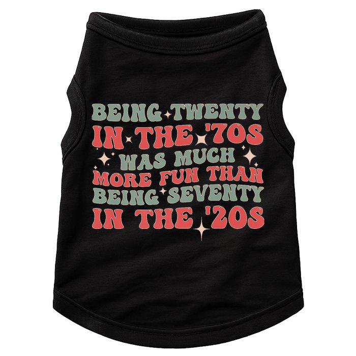 Being Twenty In The 70s Was Much More Fun Than Doggie Tank