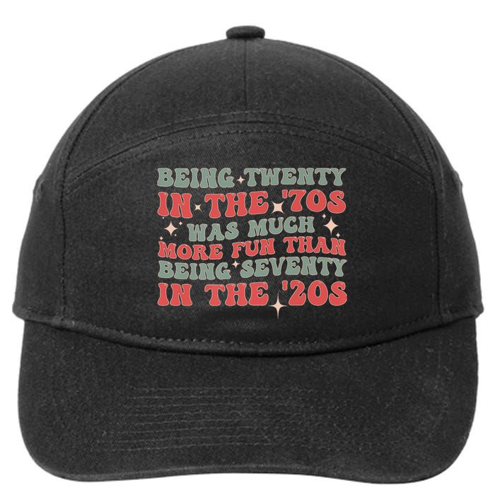 Being Twenty In The 70s Was Much More Fun Than 7-Panel Snapback Hat