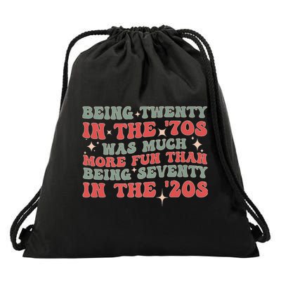 Being Twenty In The 70s Was Much More Fun Than Drawstring Bag