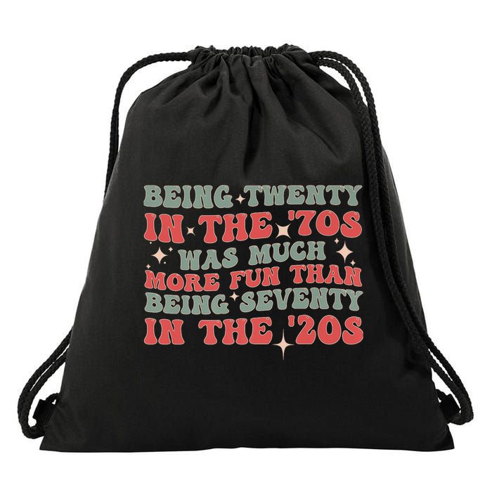 Being Twenty In The 70s Was Much More Fun Than Drawstring Bag