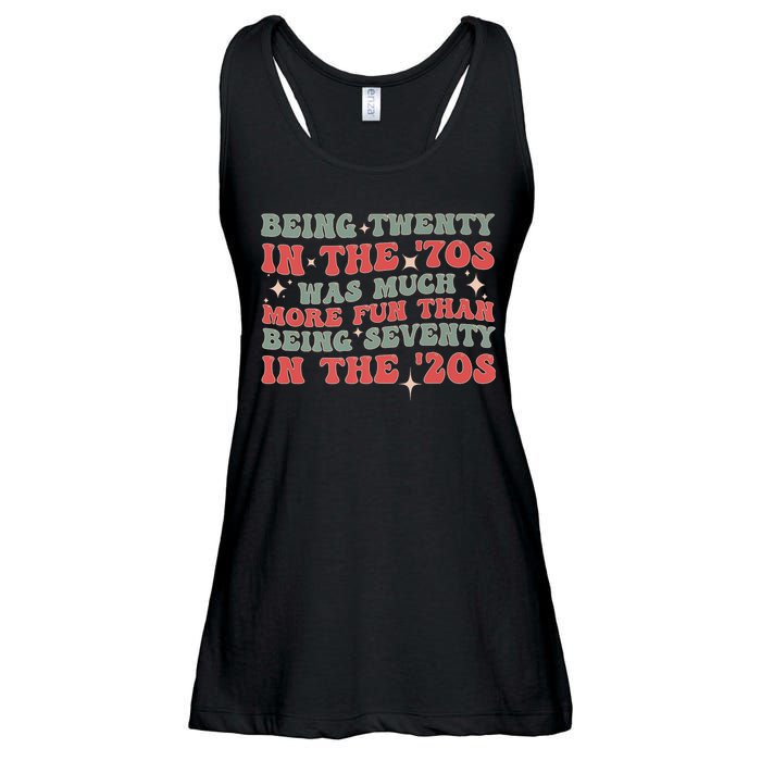Being Twenty In The 70s Was Much More Fun Than Ladies Essential Flowy Tank
