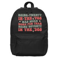 Being Twenty In The 70s Was Much More Fun Than 16 in Basic Backpack