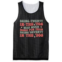 Being Twenty In The 70s Was Much More Fun Than Mesh Reversible Basketball Jersey Tank