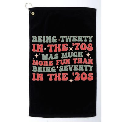 Being Twenty In The 70s Was Much More Fun Than Golf Towel