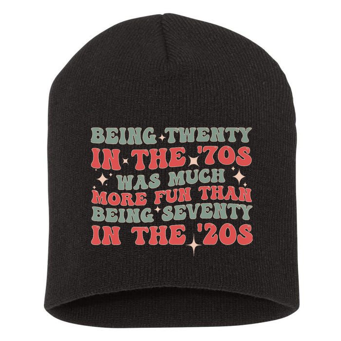 Being Twenty In The 70s Was Much More Fun Than Short Acrylic Beanie