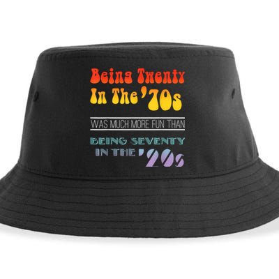 Being Twenty In The 70s Was Much More Fun Than Sustainable Bucket Hat