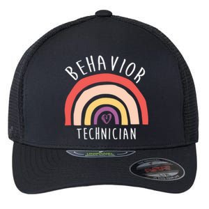 Behavior Technician Info Behavioral Tech Rbt Cool Gift Flexfit Unipanel Trucker Cap