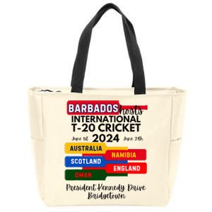 Barbados T20 International Cricket 2024 Zip Tote Bag