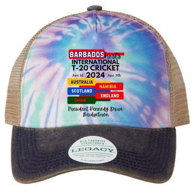 Barbados T20 International Cricket 2024 Legacy Tie Dye Trucker Hat