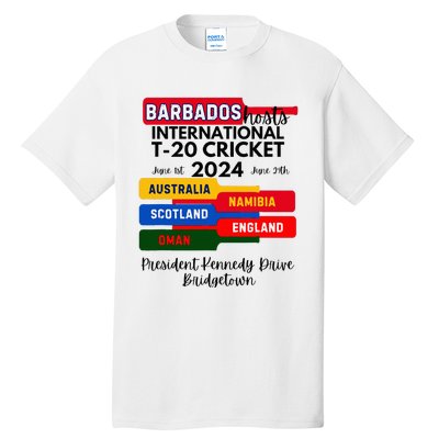 Barbados T20 International Cricket 2024 Tall T-Shirt