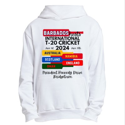 Barbados T20 International Cricket 2024 Urban Pullover Hoodie