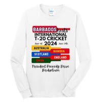 Barbados T20 International Cricket 2024 Tall Long Sleeve T-Shirt