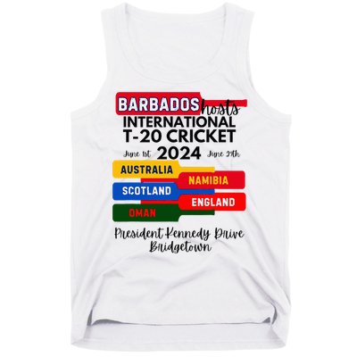 Barbados T20 International Cricket 2024 Tank Top