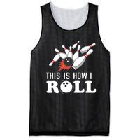 Bowling This Is How I Roll Mesh Reversible Basketball Jersey Tank