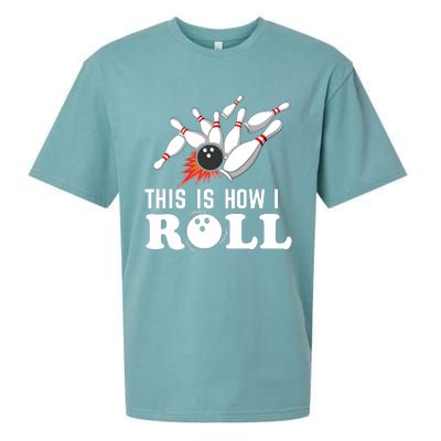 Bowling This Is How I Roll Sueded Cloud Jersey T-Shirt