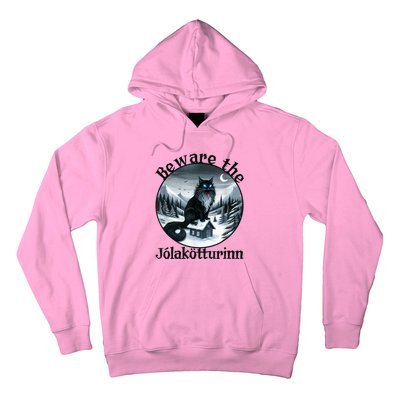 Beware The Jolakotturinn Yule Cat Icelandic Christmas Norse Hoodie