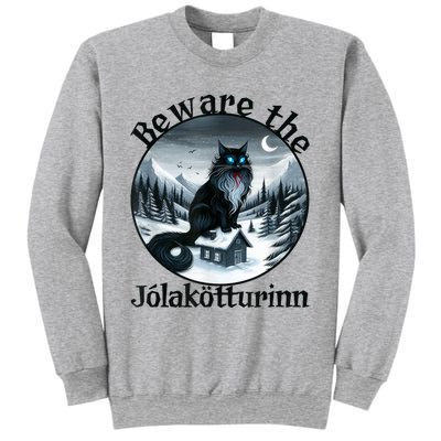 Beware The Jolakotturinn Yule Cat Icelandic Christmas Norse Sweatshirt