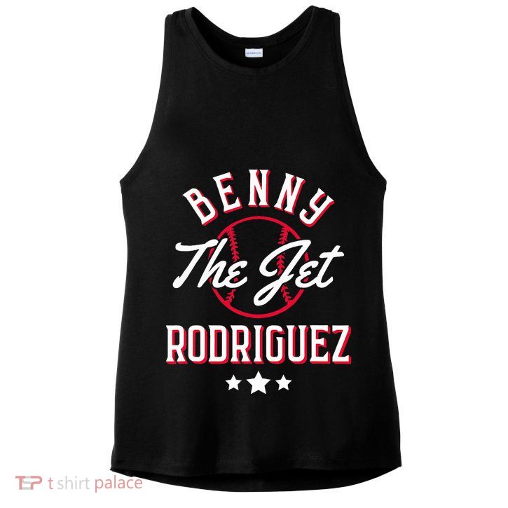 Benny The Jet Rodriguez Ladies PosiCharge Tri-Blend Wicking Tank