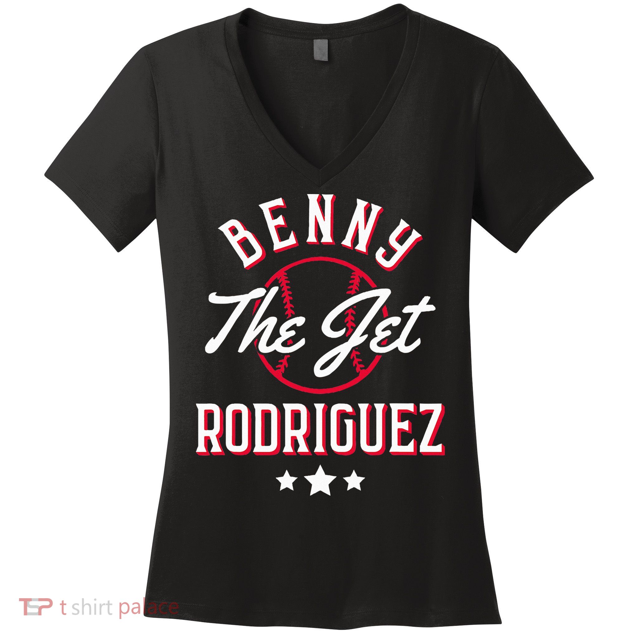 Benny The Jet Rodriguez Women's V-Neck T-Shirt