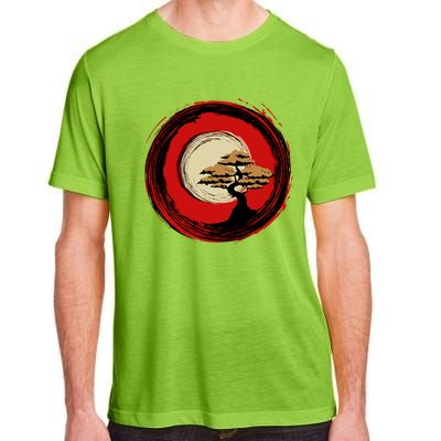 Bonsai Tree Japanese Chinese Zen Enso Circle Buddhist Yoga Funny Gift Adult ChromaSoft Performance T-Shirt