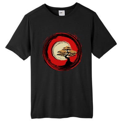 Bonsai Tree Japanese Chinese Zen Enso Circle Buddhist Yoga Funny Gift Tall Fusion ChromaSoft Performance T-Shirt