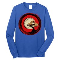 Bonsai Tree Japanese Chinese Zen Enso Circle Buddhist Yoga Funny Gift Long Sleeve Shirt