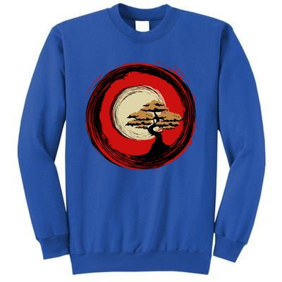 Bonsai Tree Japanese Chinese Zen Enso Circle Buddhist Yoga Funny Gift Tall Sweatshirt