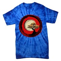 Bonsai Tree Japanese Chinese Zen Enso Circle Buddhist Yoga Funny Gift Tie-Dye T-Shirt