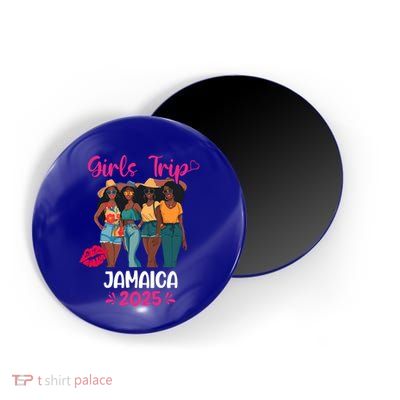 Black Trip Jamaica 2025 Vacation Matching Cute Gift Magnet