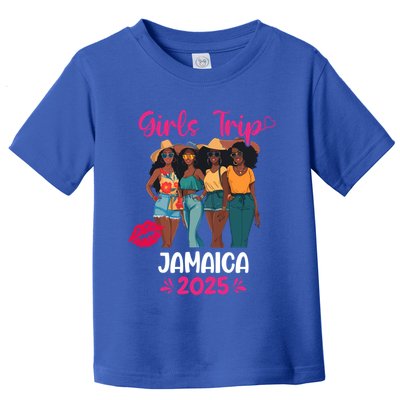 Black Trip Jamaica 2025 Vacation Matching Cute Gift Toddler T-Shirt