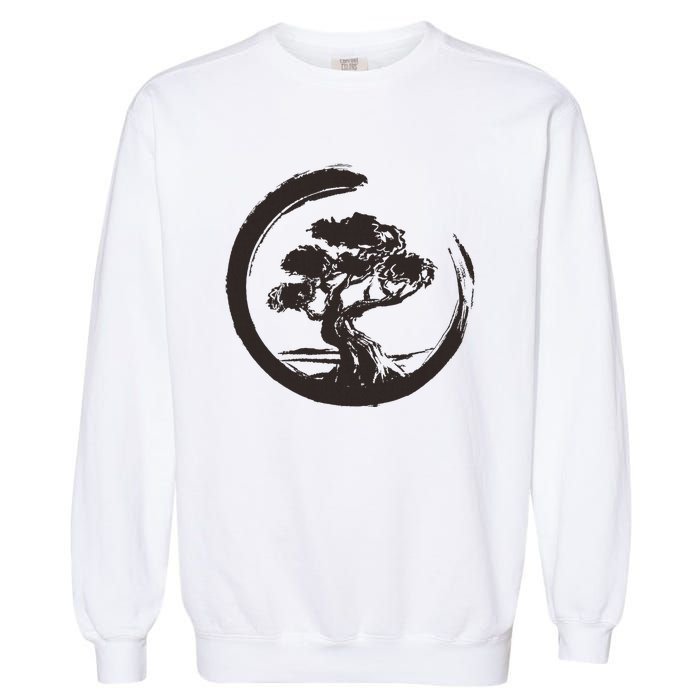 Bonsai Tree Japanese Art Zen Bonsai Master Garment-Dyed Sweatshirt