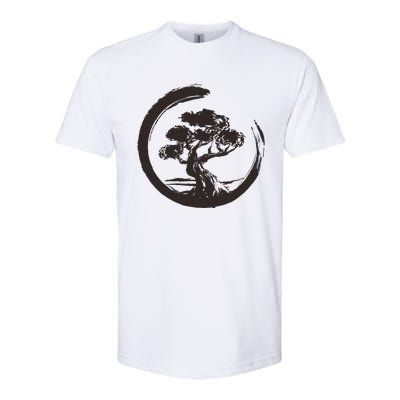 Bonsai Tree Japanese Art Zen Bonsai Master Softstyle CVC T-Shirt