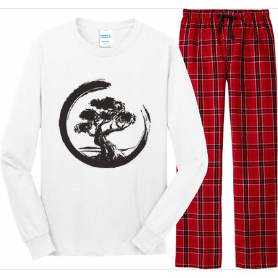 Bonsai Tree Japanese Art Zen Bonsai Master Long Sleeve Pajama Set