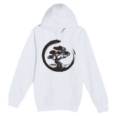 Bonsai Tree Japanese Art Zen Bonsai Master Premium Pullover Hoodie